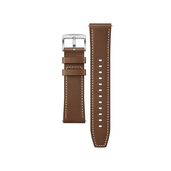 Huawei Watch GT3 46mm Leather Dark Brown Λουράκι