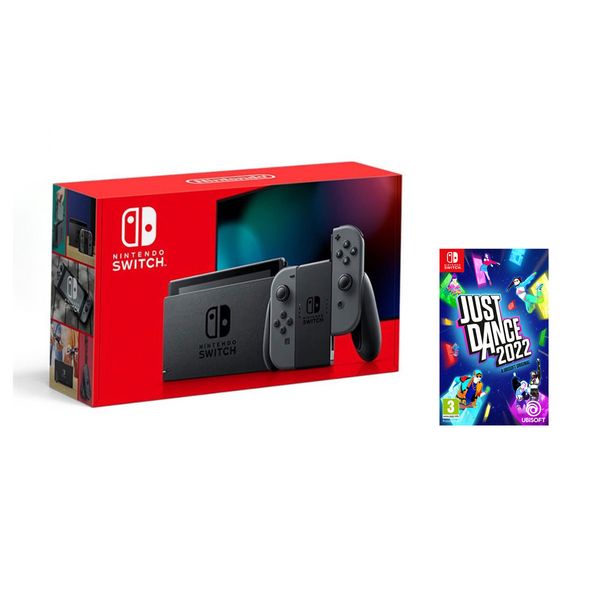 Nintendo Switch Grey 2019 Κονσόλα & Just Dance 2022 Switch Game