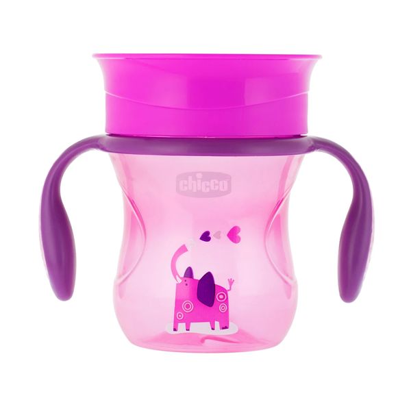 Chicco Perfect 12Μ+ Ροζ Κύπελλο Παιδικό
