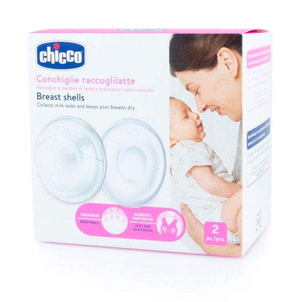 Chicco Κοχύλια Συλλογής Μητρικού Γάλακτος (2τμχ.)