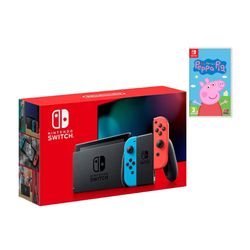 Nintendo Switch Red&Blue 2019 Κονσόλα & My Friend Peppa Pig Game