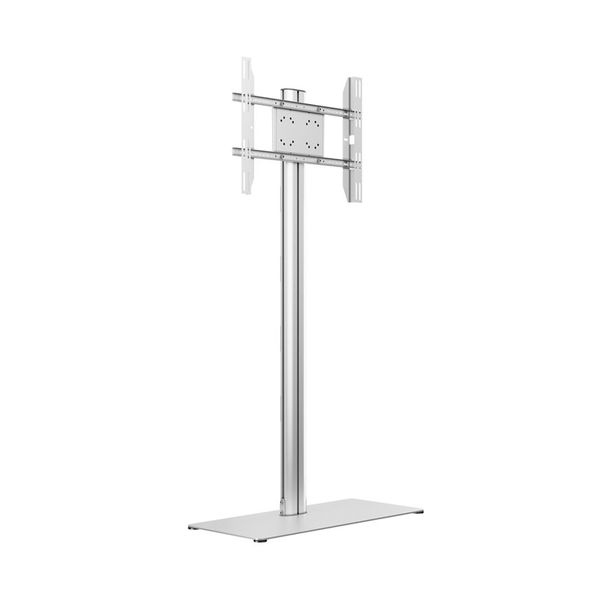 Multibrackets 180 Single with Floorbase Silver Βάση Τηλεόρασης