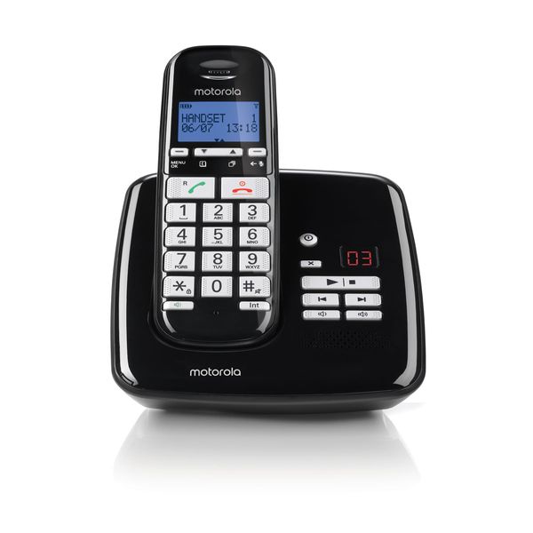 Motorola S3011 Black Ασύρματο Tηλέφωνο