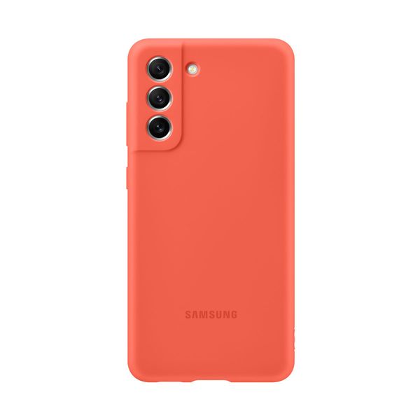 Samsung Samsung Galaxy S21 FE Silicon Cover Coral Θήκη Κινητού