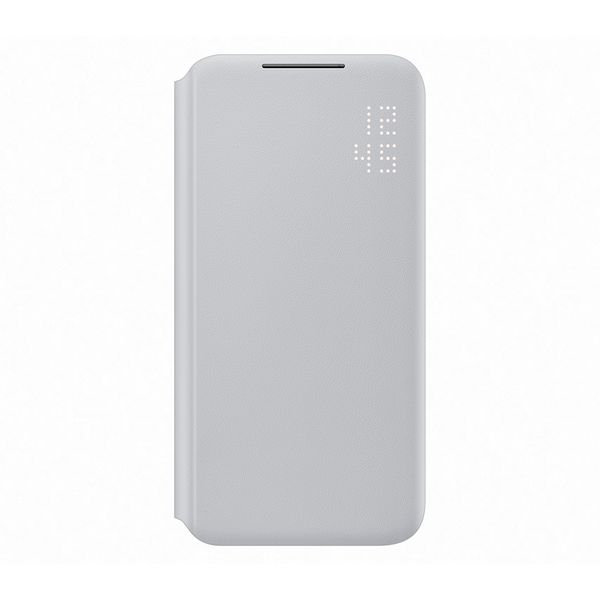 Samsung Galaxy S22 Led View Light Gray Θήκη Κινητού