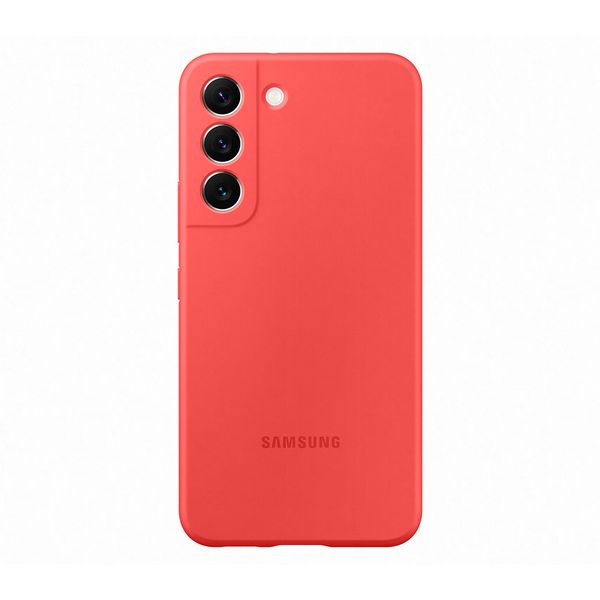 Samsung Galaxy S22 Silicone Cover Coral Θήκη Κινητού
