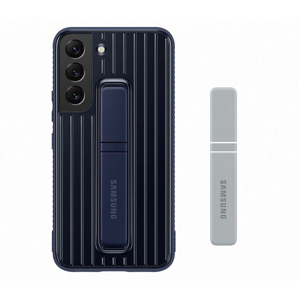 Samsung Galaxy S22 Protective Standing Cover Navy Θήκη Κινητού
