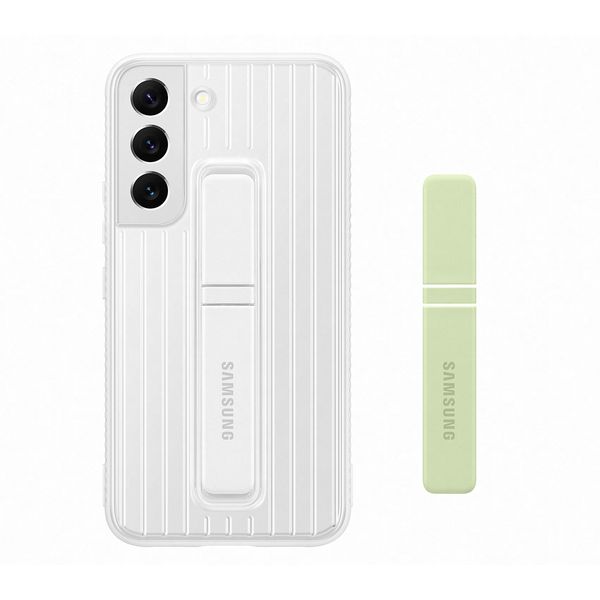 Samsung Galaxy S22 Protective Standing Cover White Θήκη Κινητού