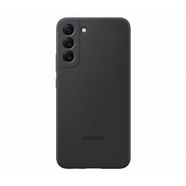 Samsung Galaxy S22+ Silicone Cover Black Θήκη Κινητού