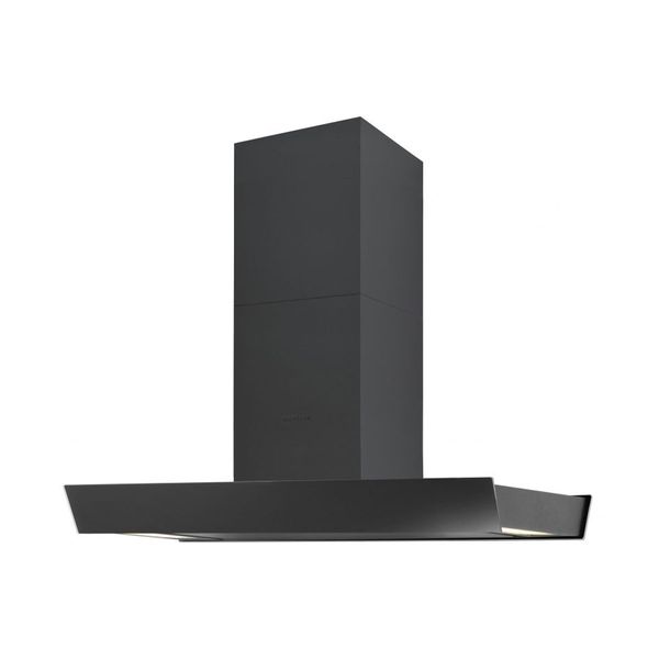 Davoline Davoline Flow 90 Black Απορροφητήρας Νησίδα