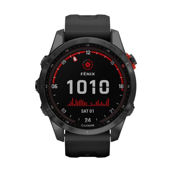 Garmin Fenix 7S Solar Slate Gray with Black SmartWatch