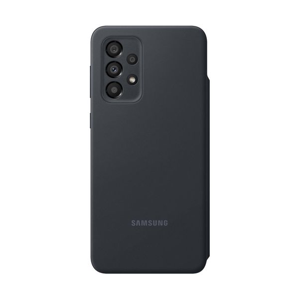 Samsung Galaxy A33 Smart S View Wallet Cover Black Θήκη Κινητού