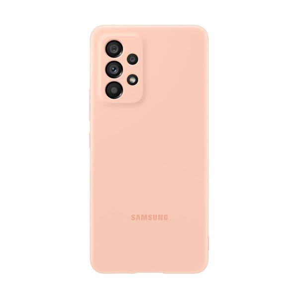 Samsung Galaxy A53 Silicone Cover Awesome Peach Θήκη Κινητού