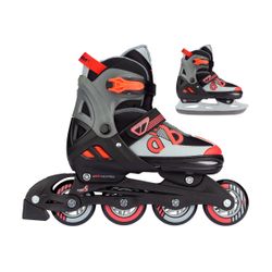 Nijdam Inline Skates - Παγοπέδιλα Combo "Red Raider" 33-36