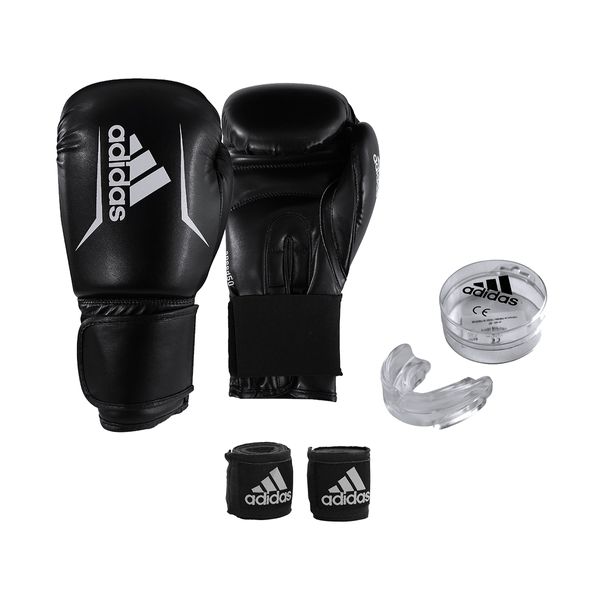 Adidas Σετ Πυγμαχίας ADIBPKIT01 (Γάντια, Μασέλα, Μπαντάζ) 12OZ