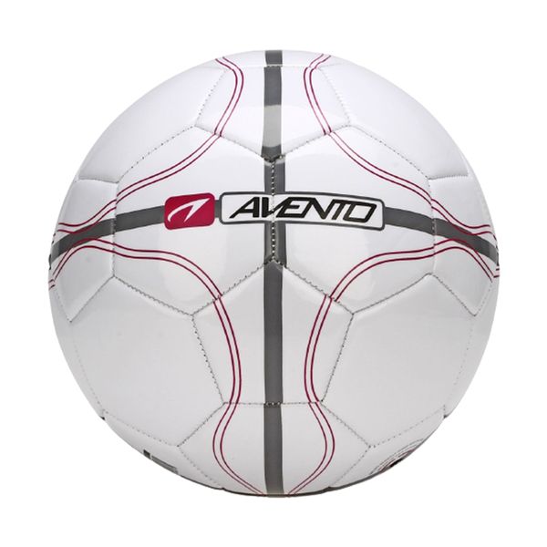 Avento Μπάλα Ποδοσφαίρου Νο5 (Λευκό/Μωβ)