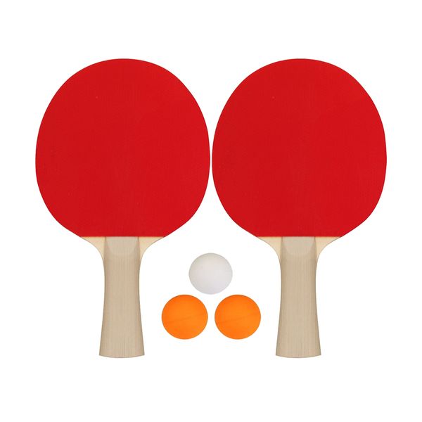 Get and Go Get and Go Σετ 2 Ρακέτες Ping Pong & 3 Μπαλάκια "Recreational" Σετ Ρακέτες Ping Pong