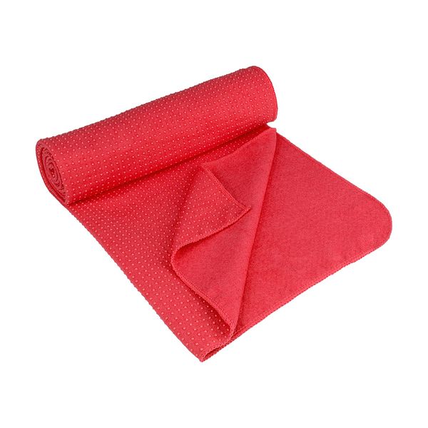 Avento Αντιολισθητική Πετσέτα Yoga (183x61cm) Ροζ