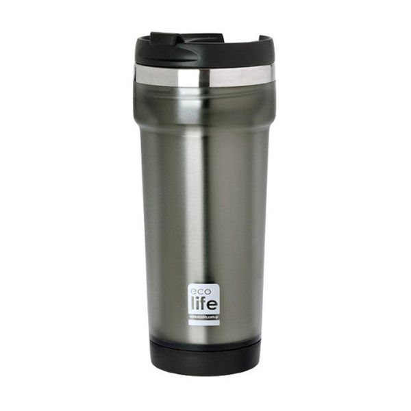 Ecolife Ecolife Κούπα Ταξιδίου Θερμός Grey 420ml