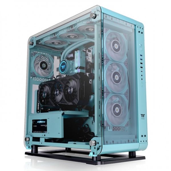 Thermaltake Core P6 Tempered Glass Turquoise PC Case