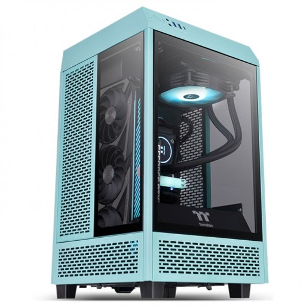 Thermaltake The Tower 100 Turquoise Mini Chassis PC Case