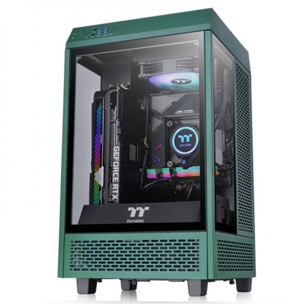 Thermaltake The Tower 100 Racing Green Mini Chassis PC Case
