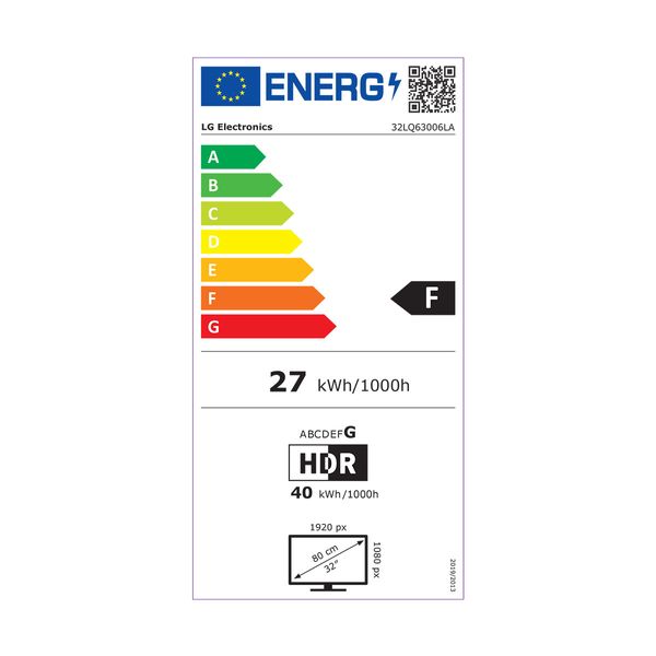 LG LED 32LQ63006 32" Τηλεόραση Smart Full HD