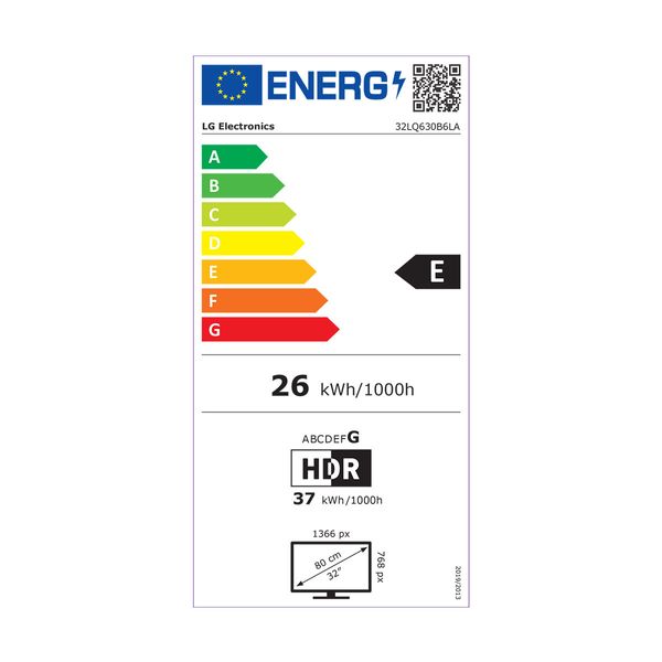 LG LED 32LQ630 32" Τηλεόραση Smart HD Ready