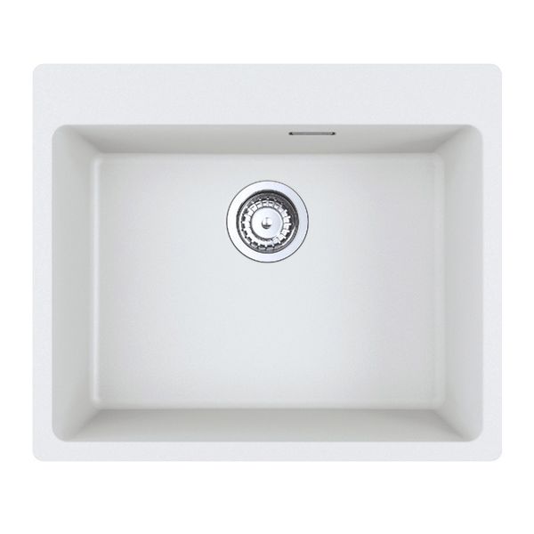 Franke Franke Centro 590x500 Polar White Νεροχύτης Κουζίνας