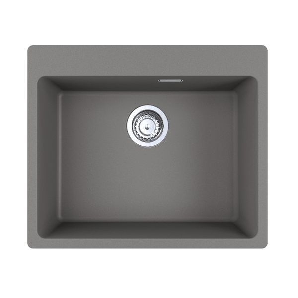 Franke Franke Centro 590x500 Stone Grey Νεροχύτης Κουζίνας