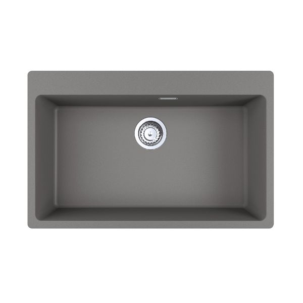 Franke Franke Centro 780x500 Stone Grey Νεροχύτης Κουζίνας