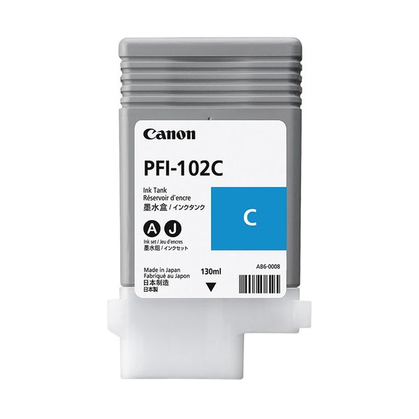 Canon Canon PFI-102BK Cyan Μελάνι InkJet