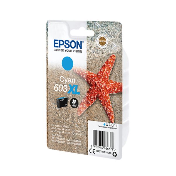 Epson C13T03A24010 Cyan Μελάνι InkJet