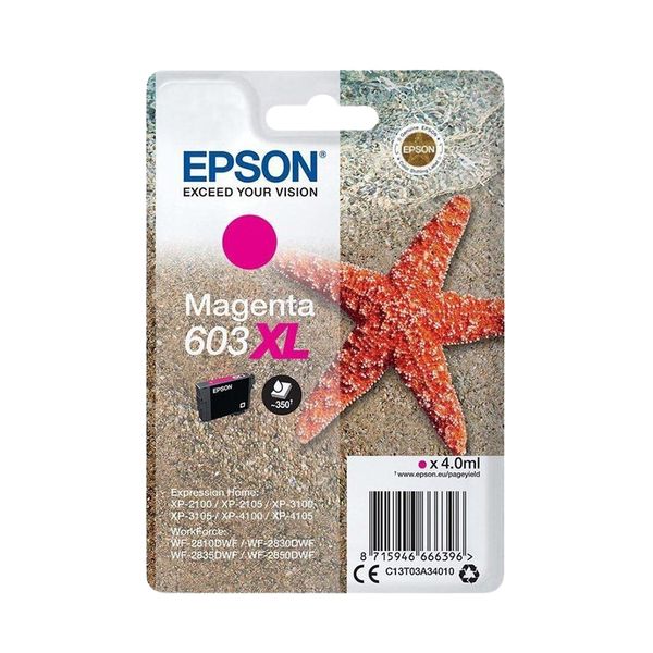 Epson C13T03A34010 Magenta Μελάνι InkJet