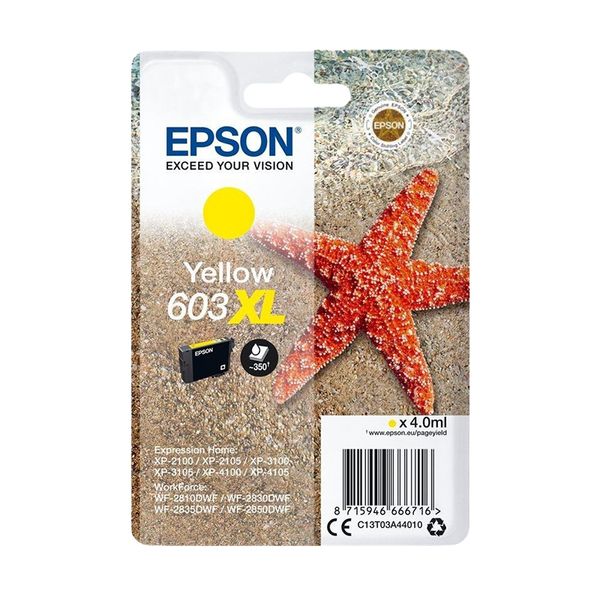 Epson C13T03A44010 Yellow Μελάνι InkJet