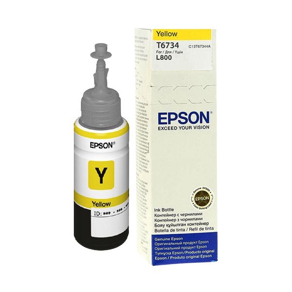 Epson Epson Epson T6734 Yellow 70ml Ink Bottle