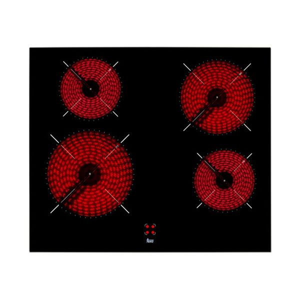 Teka Teka TT 6410 E Black Εστίες Κεραμικές