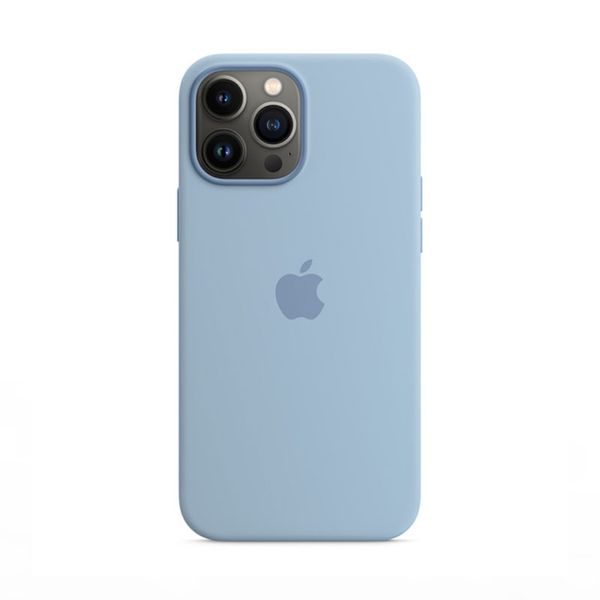 Apple iPhone 13 Pro Max Silicone Case with Magsafe Blue Θήκη Κινητού