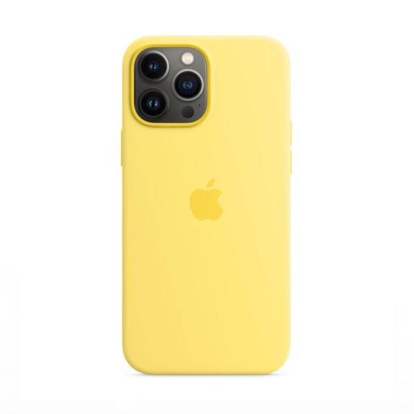 Apple iPhone 13 Pro Max Silicone Case with Magsafe Lemon Θήκη Κινητού