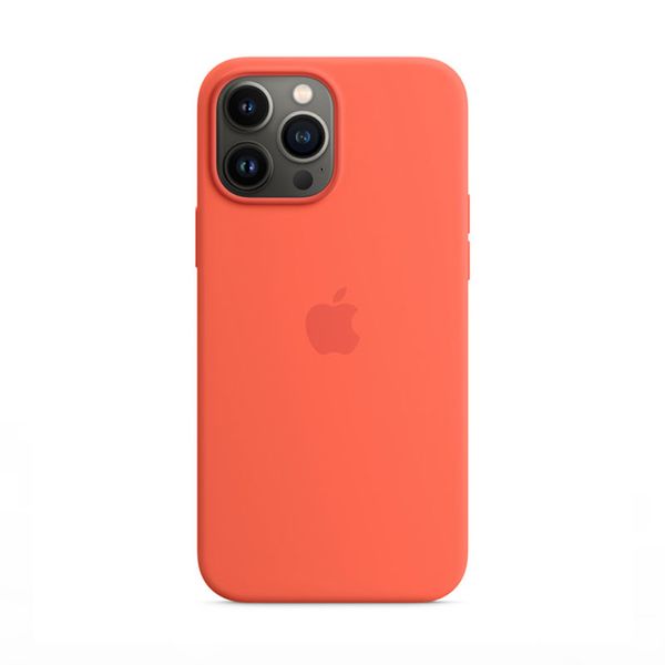Apple iPhone 13 Pro Max Silicone Case with Magsafe Nectarine Θήκη Κινητού