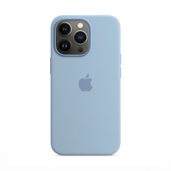 Apple Silicone Case with Magsafe for iPhone 13 Pro Blue Θήκη Κινητού