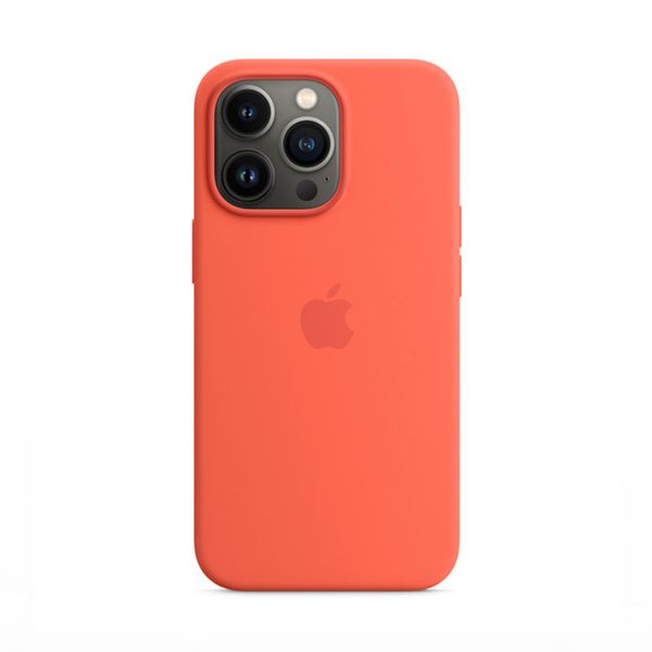 Apple Silicone Case with Magsafe for iPhone 13 Pro Nectarine Θήκη Κινητού