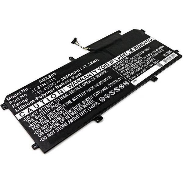 Multienergy για Asus ZenBook UX305 3800 mah Μπαταρία Laptop