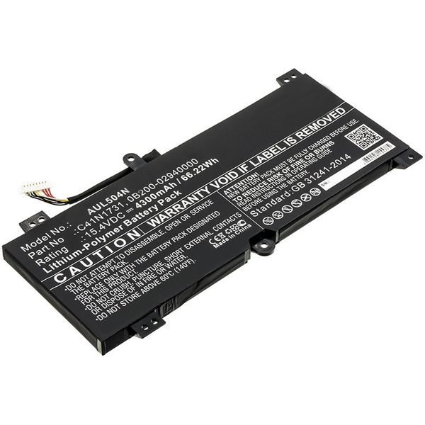 Multienergy για Asus ROG Strix Hero II Μπαταρία Laptop