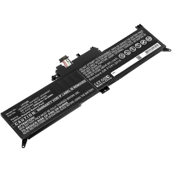 Multienergy για Lenovo ThinkPad Yoga 260 2900mAh Μπαταρία Laptop