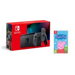 Nintendo Switch Grey 2019 Κονσόλα & My Friend Peppa Pig Switch Game