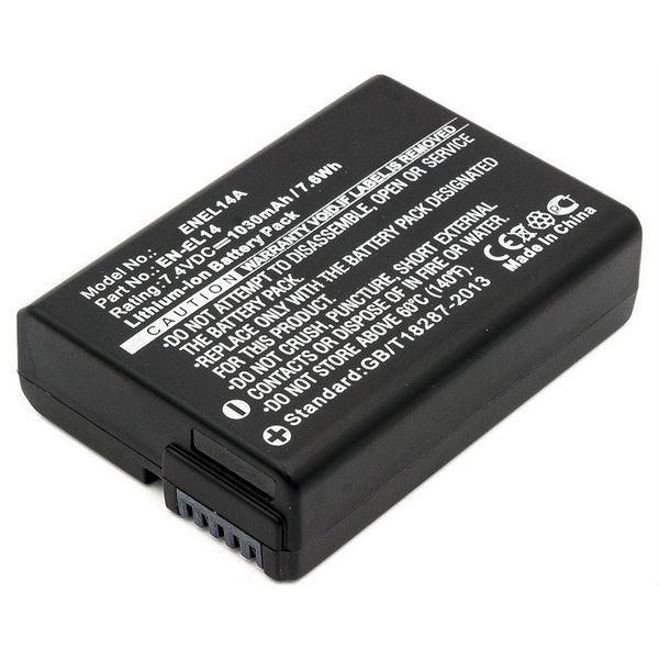 Multienergy για Nikon EN-EL14 Μπαταρία Φωτογραφικής Μηχανής