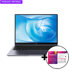 Huawei Matebook 14 R5-4600H/8GB/512GB  Laptop & ZoneAlarm Extreme Security for Institutions 1 Device, 2 Years Software