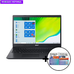 Acer Aspire 3 A315 i3-1005G1/8GB/256GB Laptop & Bitdefender Total Security (1 Device, 2 Years) Software