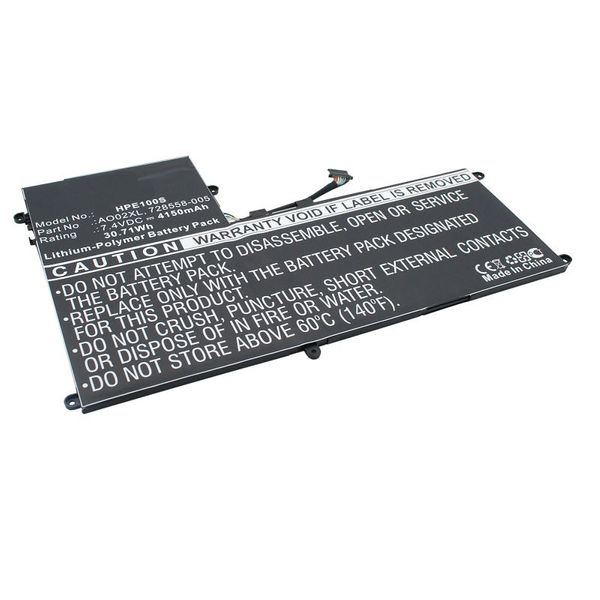 Multienergy για HP ElitePad 1000 G2 Μπαταρία Tablet